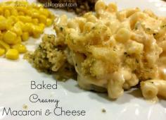 
                        
                            Baked Creamy Macaroni and Cheese with a secret ingredient that really makes this recipe take off!
                        
                    