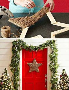 
                    
                        DIY #Christmas - Twine Star #Decoration
                    
                