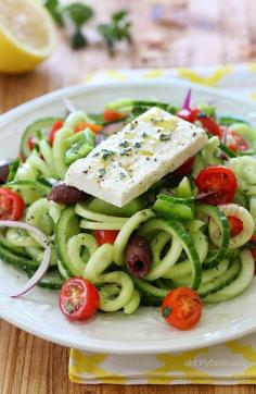 Who needs lettuce? This Greek salad is fresh and crisp – the perfect, light summer salad!