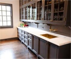 
                    
                        Open Cabinetry in a Butler's Pantry
                    
                