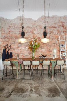 
                    
                        Exposed brick wall
                    
                