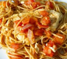 Spaghetti with Chicken Sauce Recipe