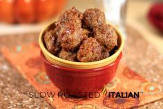 Italian Herb Baked Meatballs