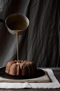 Kendra Smoot's Applesauce Bundt Cake and Caramel Glaze