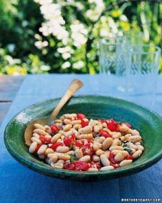 
                        
                            Tomato, Basil, and White-Bean Salad Recipe
                        
                    