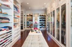 
                        
                            The closet has plenty of space for handbags, clothes, and shoes.  Source: Chris Cortazzo
                        
                    