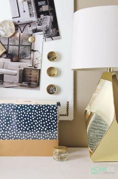 
                        
                            Create gorgeous office supplies with spray paint!
                        
                    