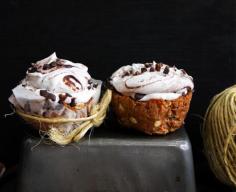 
                        
                            Raw Carrot Cake Cupcakes with Cacao Cashew Cream
                        
                    