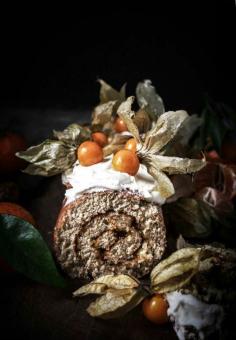 
                    
                        physalis clemintine and ginger swiss roll
                    
                