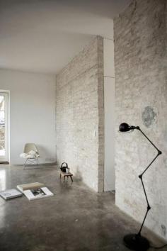 
                    
                        An artist's home in black, white and concrete
                    
                