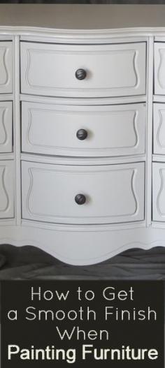 
                        
                            How to Get a Smooth Finish When Painting Furniture
                        
                    