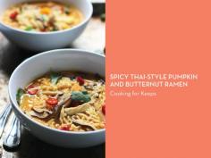 
                    
                        RAMEN 10 WAYS – Spicy Thai-Style Pumpkin and Butternut Ramen
                    
                