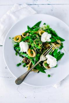 
                    
                        Spring Orecchiette Pasta with Burrata | 29 Gorgeously Green Recipes To Get You Excited About Spring
                    
                