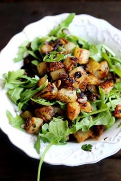 
                    
                        Crispy Herbed Potato and Arugula Salad
                    
                