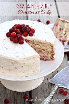 
                    
                        Cranberry Christmas Cake
                    
                