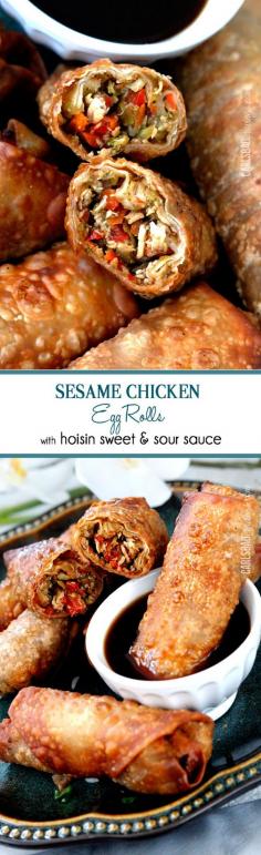 
                    
                        BEST egg rolls I've ever made or had and so fast made with premade skillet sauce. I am bringing these to all my holiday parties! @McCormick Spice @Walmart
                    
                