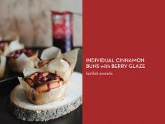 
                    
                        CINNAMON ROLLS 10 WAYS – Individual Cinnamon Buns with Berry Glaze
                    
                