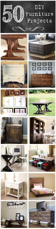 
                    
                        50 home furniture projects #diy
                    
                
