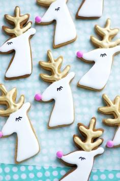 
                    
                        Gilded Reindeer Cookies
                    
                