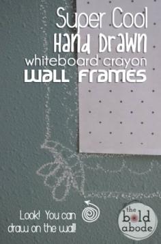 
                    
                        Hand Drawn Crayola Whiteboard Frames: Christmas Printables Edition - The Bold Abode
                    
                