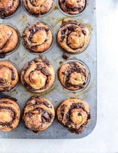 
                    
                        chocolate cinnamon babka muffins
                    
                