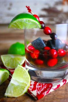 
                    
                        Cranberry Lime Old Fashioned
                    
                