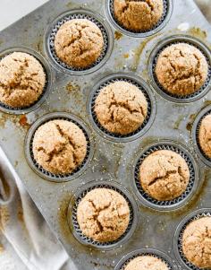 
                    
                        buttery gingerbread maple muffins
                    
                