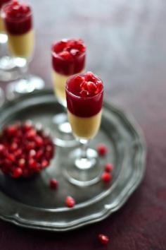 
                    
                        EGGNOG PANNA COTTA WITH MULLED POMEGRANATE JELLY
                    
                