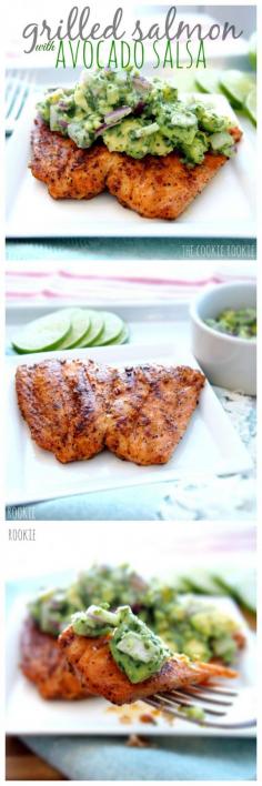 
                    
                        Grilled Salmon with Avocado Salsa
                    
                