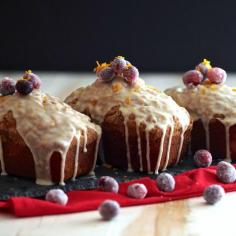 
                    
                        ORANGE-GLAZED CRANBERRY BREAD
                    
                