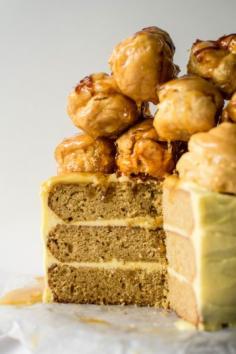 
                    
                        Salted Caramel Croquembouche Cake
                    
                