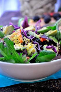 
                    
                        Detox With This Yummy Green Goddess Salad #glutenfree
                    
                