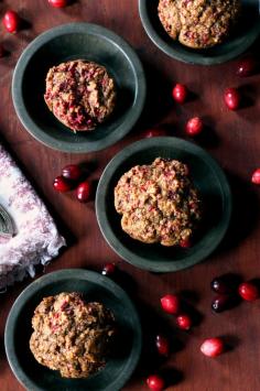 
                    
                        Whole Wheat Cranberry Gingerbread Muffins
                    
                