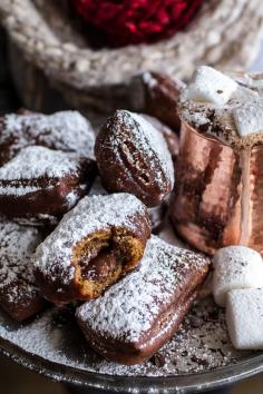 
                    
                        Gingerbread Surprise Beignets with Spiced Mocha Hot Chocolate
                    
                