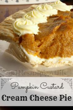 
                    
                        Pumpkin Custard Cream Cheese Pie on MyRecipeMagic.com
                    
                