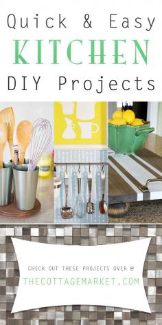 
                    
                        Quick and Easy Kitchen DIY Projects - The Cottage Market #KitchenDIYProjects, #KitchenProjects, #DIYKitchenProjects, #Quick&EasyKitchenDIYProjects, #Quick&EasyKitchenProjects
                    
                