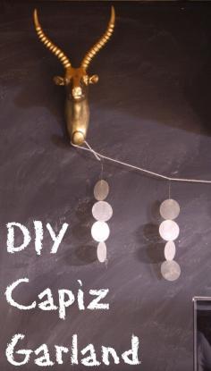 
                    
                        DIY capiz garland
                    
                