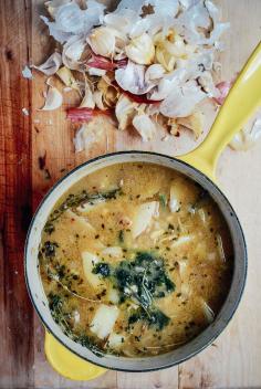 
                    
                        garlic soup
                    
                