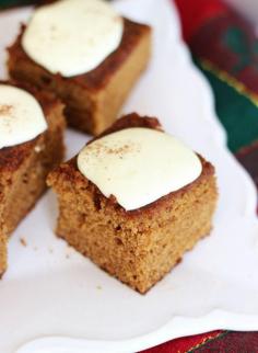 
                    
                        Easy Gingerbread Snack Cake with Lemon Cream Cheese Icing
                    
                