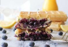 
                    
                        The Brie and Blueberry Waffle Grilled Cheese is Perfect for Brunch #diy #gourmet trendhunter.com
                    
                