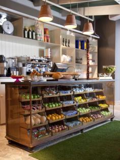 
                    
                        This is now my official dream kitchen island! and those flowerpot lights!, everything about this is AWESOME!
                    
                