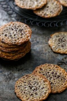 
                    
                        Chocolate-Filled Almond Lace Sandwich Cookies
                    
                