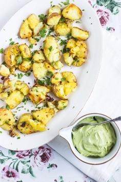 
                    
                        Crispy Potatoes with Avocado Aioli (by: dearkitchen)
                    
                
