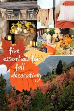 Fall Decorating Essentials @Remodelaholic #spon #autumn #homedecor