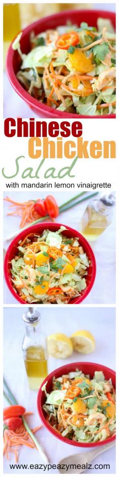 
                    
                        Crunch, tang, heft, this salad has everything you want plus an amazing Mandarin Orange and Lemon vinaigrette! I licked the bowl clean! It is just that good! - Eazy Peazy Mealz
                    
                