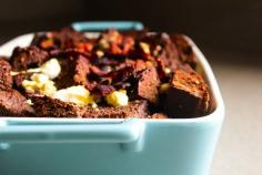 
                    
                        Pumpernickel Strata with Goat Cheese and Bacon
                    
                