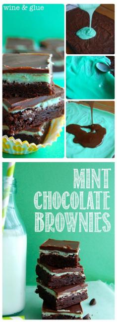 
                    
                        These Mint Chocolate Brownies are always a HUGE hit whoever I take them!
                    
                