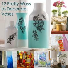
                    
                        Grab a vase from the dollar store and use one of these 12 pretty craft ideas to decorate it! Click through for inspiration.
                    
                