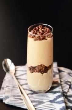 
                    
                        PEANUT BUTTER MOUSSE & CHOCOLATE CRUMBLE PARFAIT
                    
                