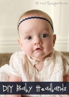 
                    
                        DIY Baby Headbands for SUPER CHEAP | Over the Big Moon
                    
                